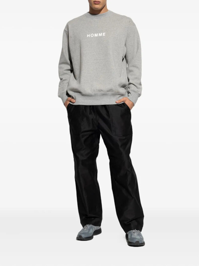 Comme des Garçons Homme drawstring pocket trousers