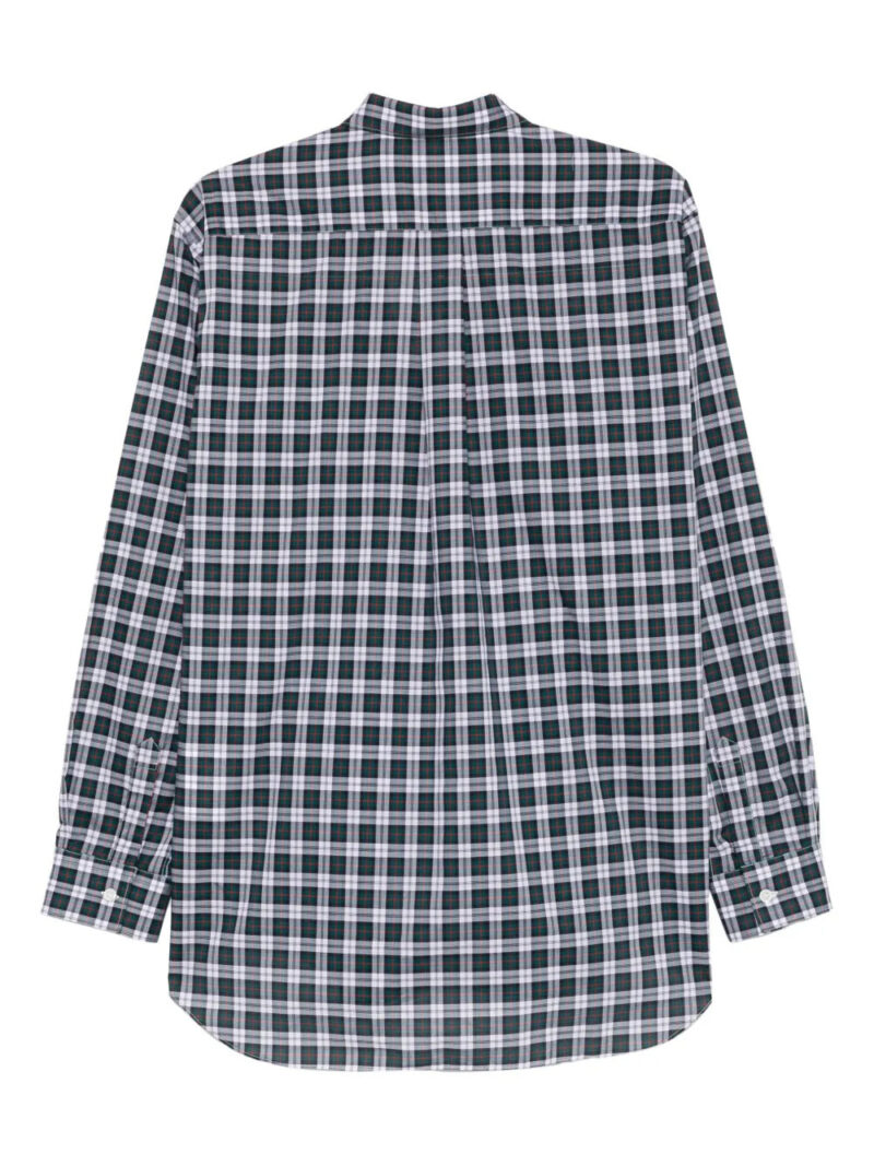 Comme Des Garçons plaid-pattern pocket shirt