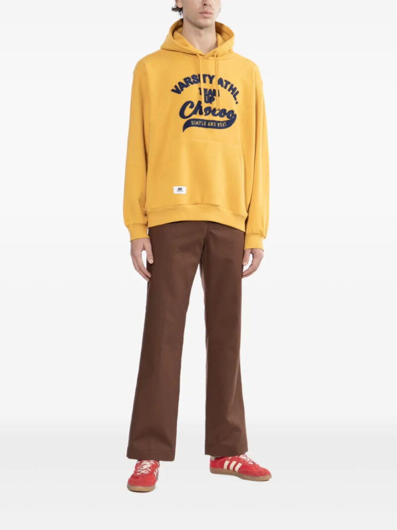 CHOCOOLATE logo-appliqué hoodie