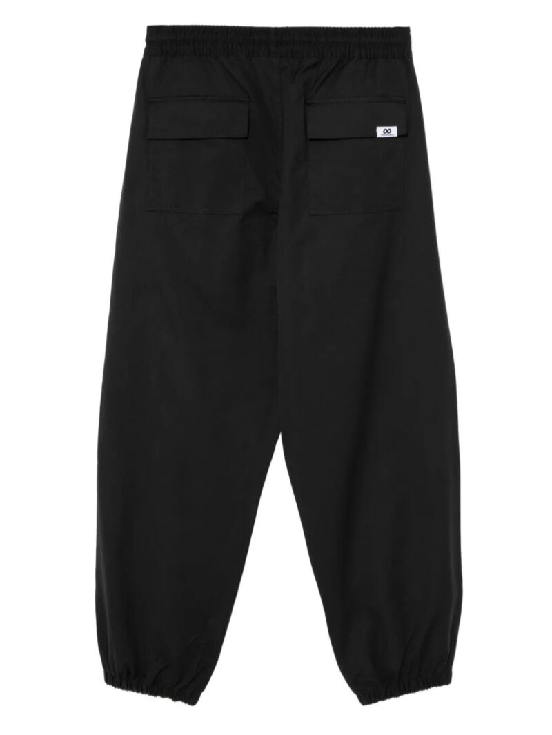 CHOCOOLATE  logo-embroidered trousers