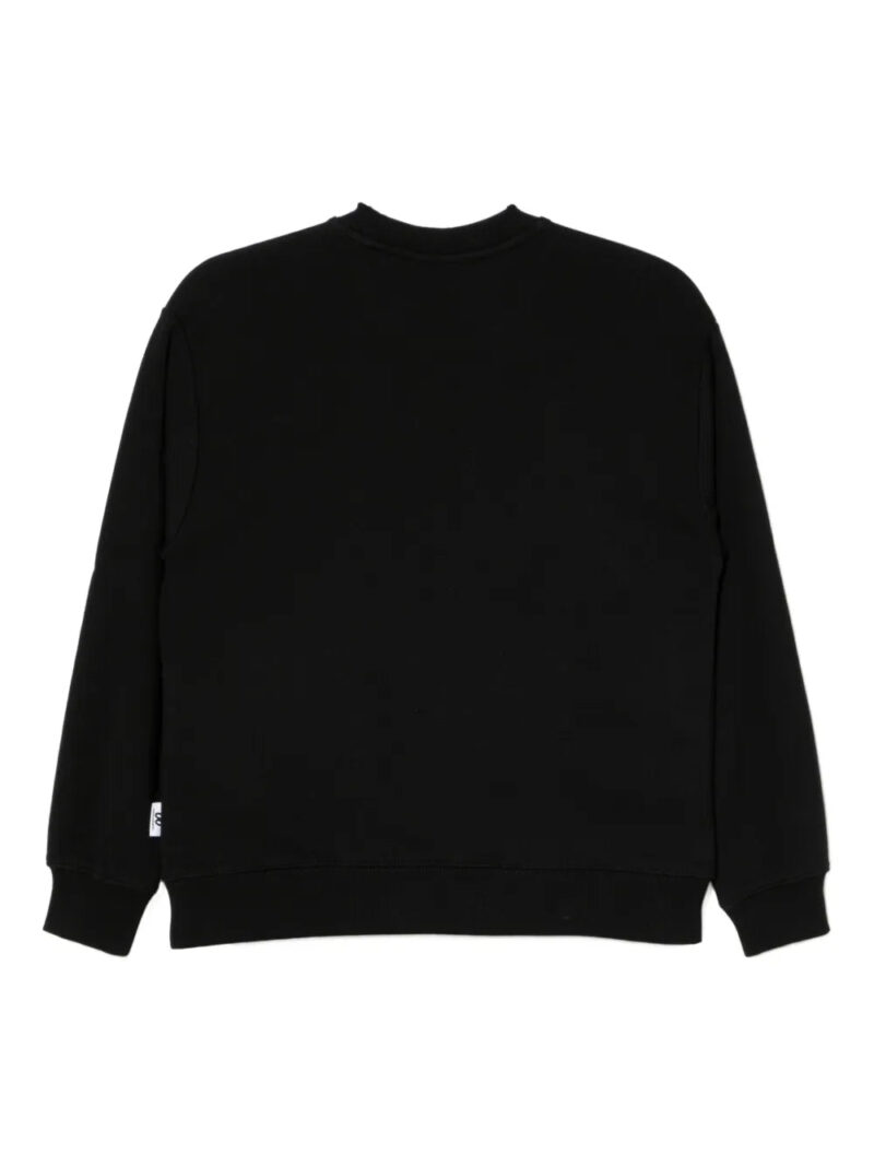CHOCOOLATE puppy-embroidered sweatshirt