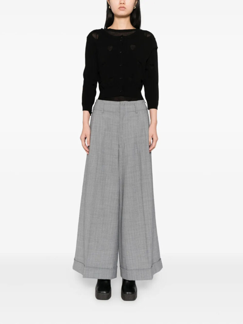 Comme Des Garçons  pinstripe wide-leg trousers