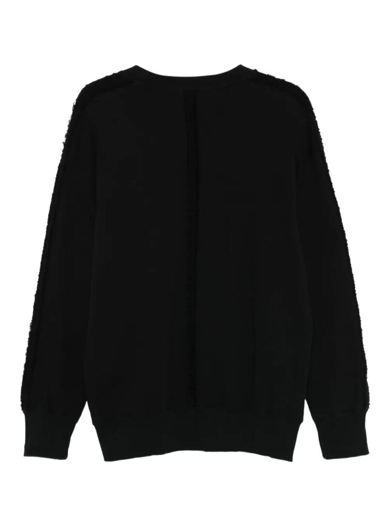 Comme des Garçons Homme frayed-edge sweatshirt