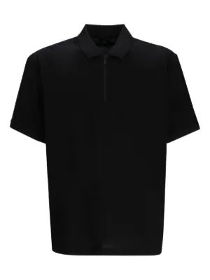 Armani Exchange  half-zip cotton polo shirt