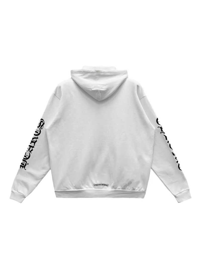 Chrome Hearts  monogram zip hoodie