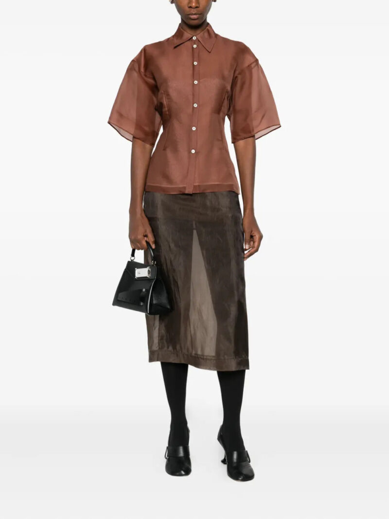 BITE Studios Verse short-sleeved buttoned shirt
