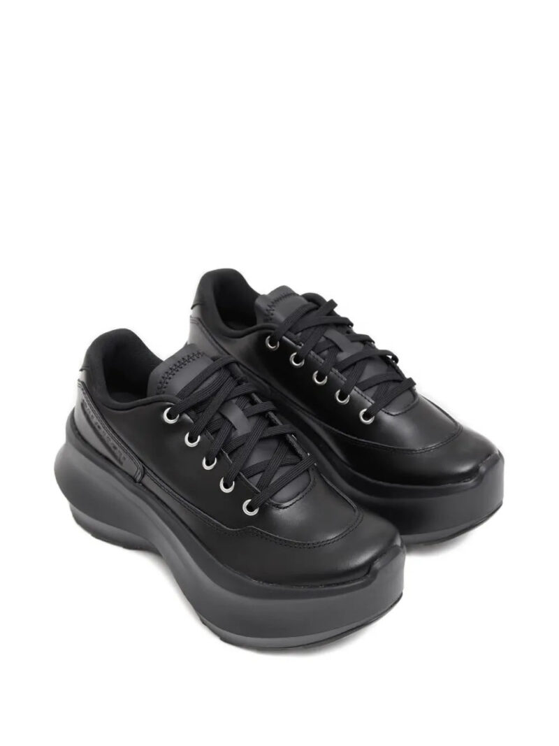 Comme des Garçons x Salomon  Salomon leather platform sneakers