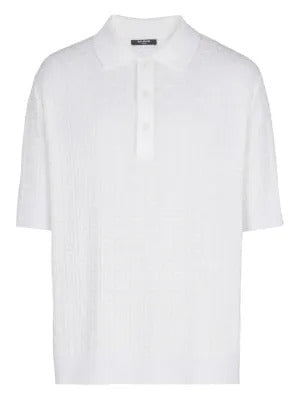 Balmain PB-monogram polo shirt