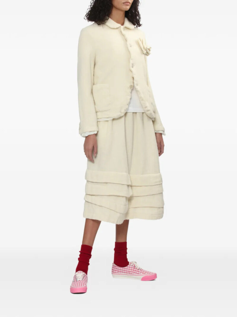 Comme Des Garçons Girl  ruffled midi skirt