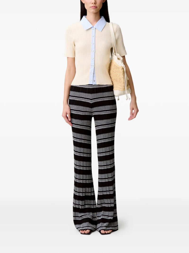 Claudie Pierlot  button-fastening collar shirt