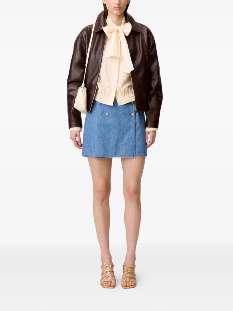 Claudie Pierlot  bow-detail button shirt