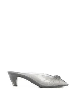 Chloé Jelly knot-detail heeled sandals