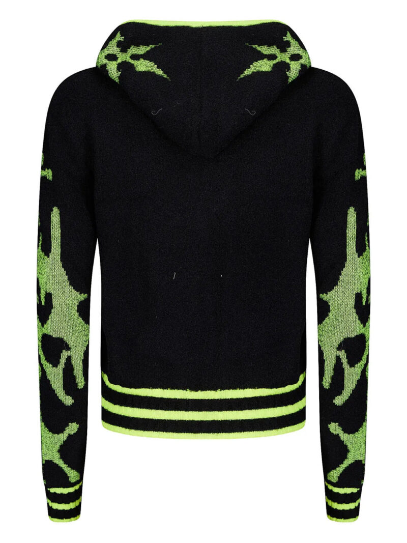 Chopova Lowena  neon cartoon-graphics hoodie