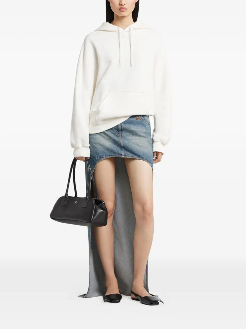Courrèges  kangaroo-pocket hoodie