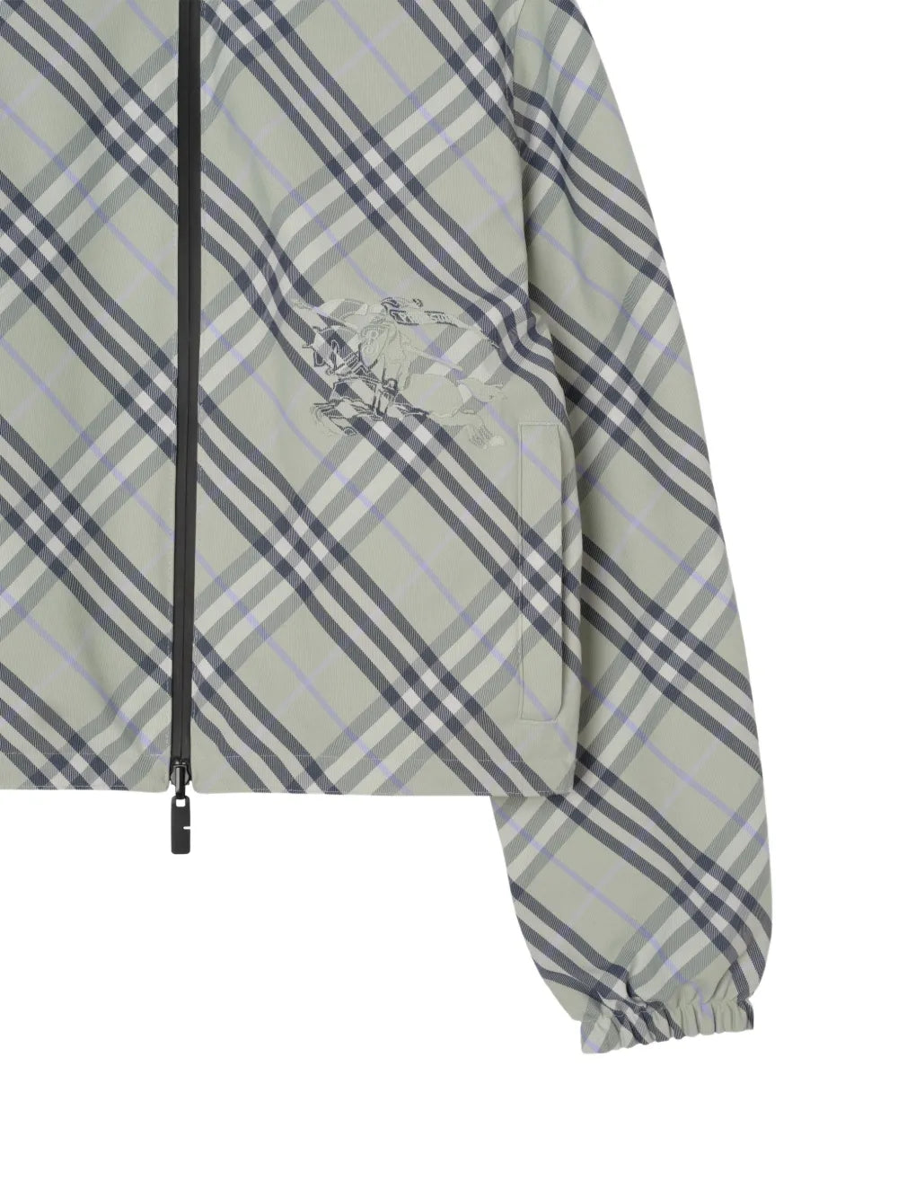 Burberry check reversible cropped jacket - Image 2