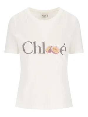 Chloé  logo-detail T-shirt