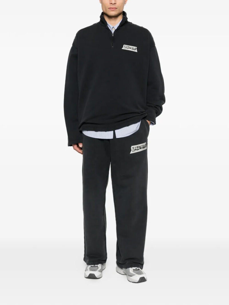 Balenciaga  masking-tape track pants