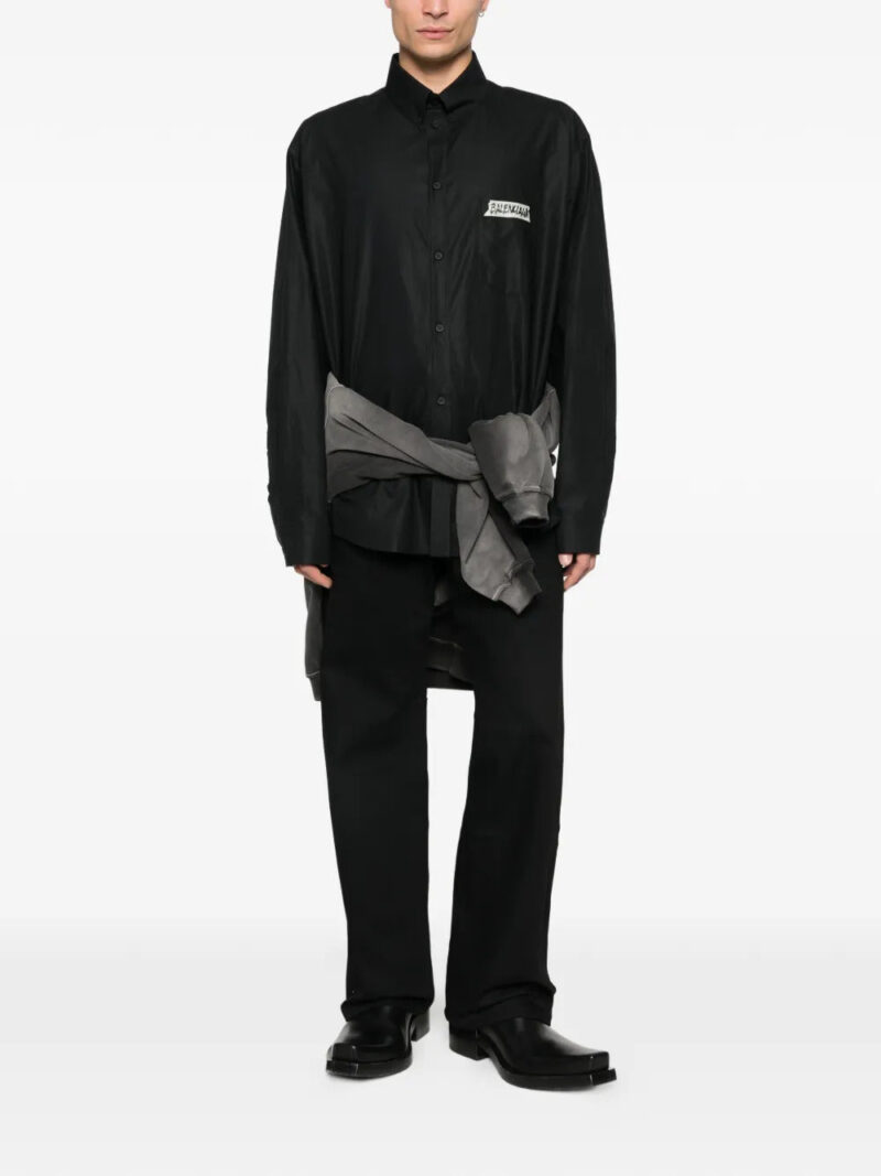 Balenciaga  buttoned straight-leg jeans