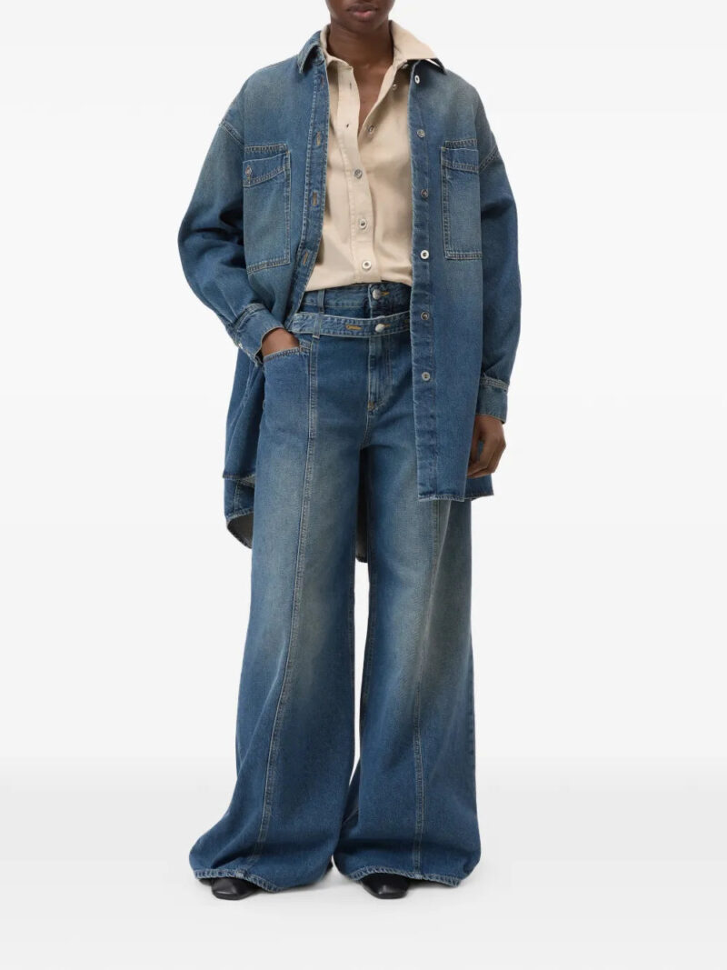 Closed Zoya-X panelled wide-leg jeans