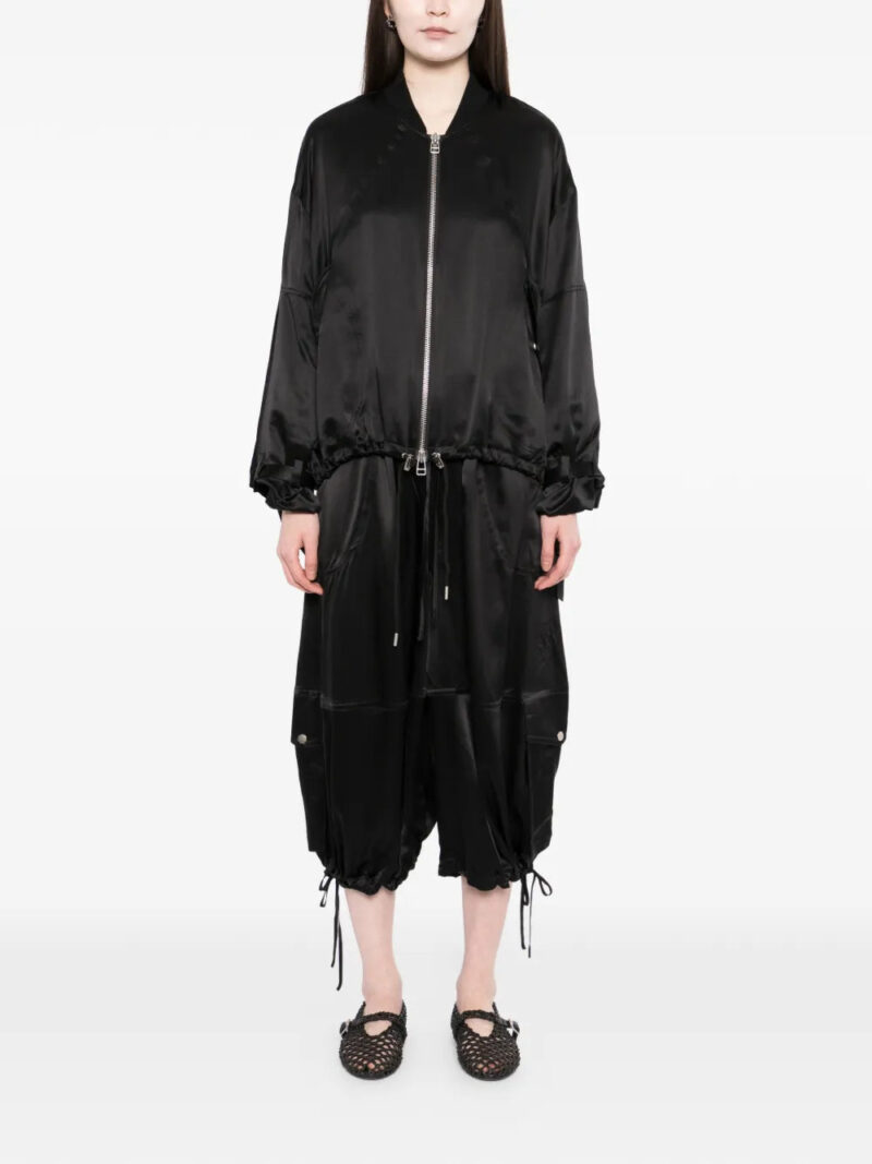 CO COLLECTION  silk bomber jacket