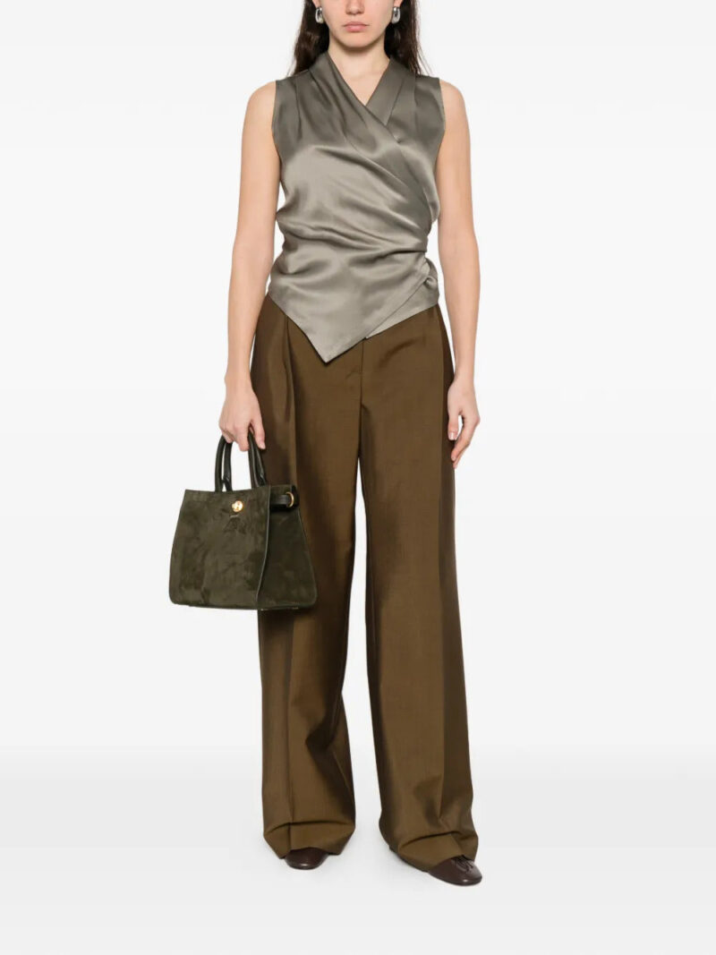 Brunello Cucinelli  draped sleeveless top