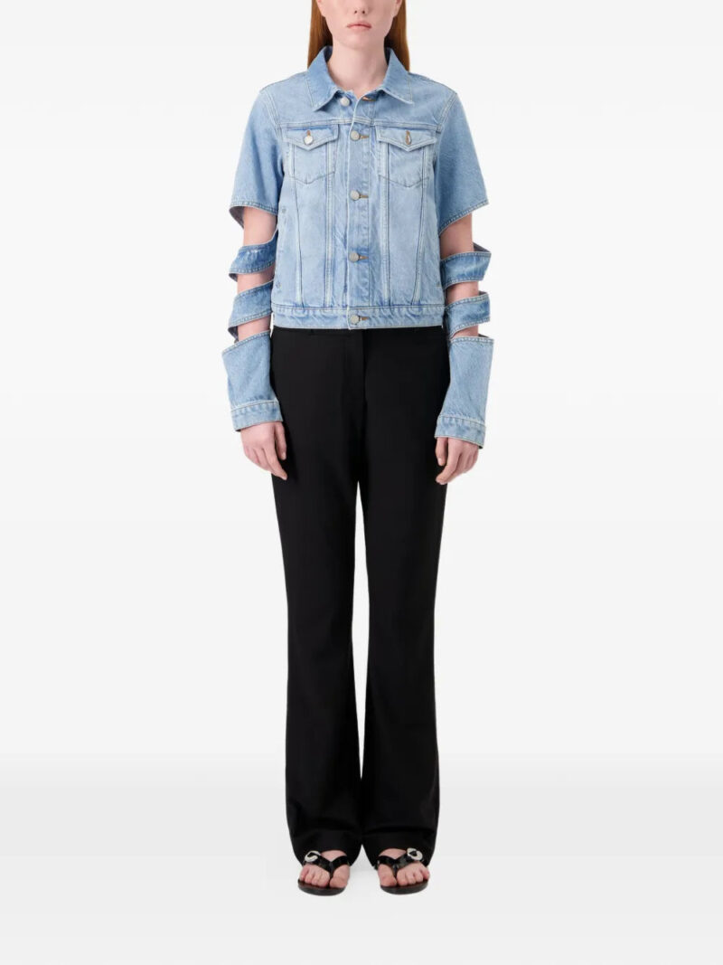 Coperni  spiral denim jacket