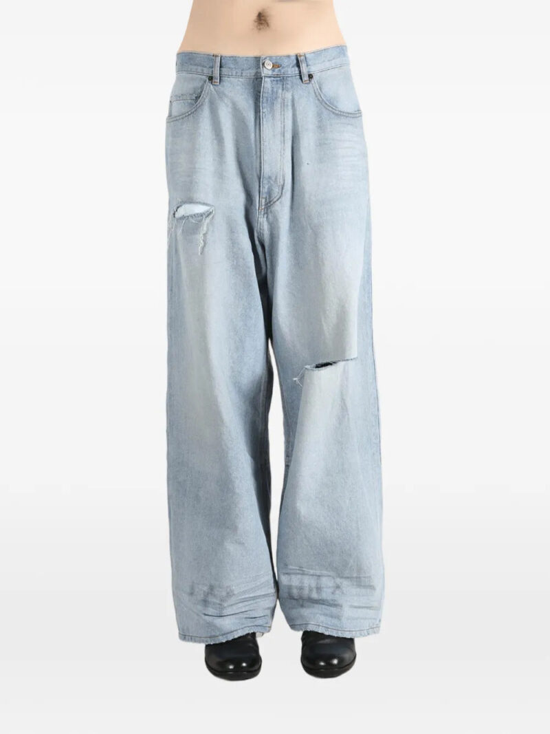 Balenciaga  distressed jeans