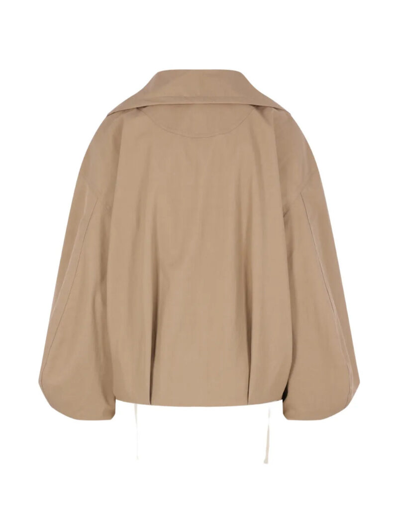 Co  zip-up collared jacket