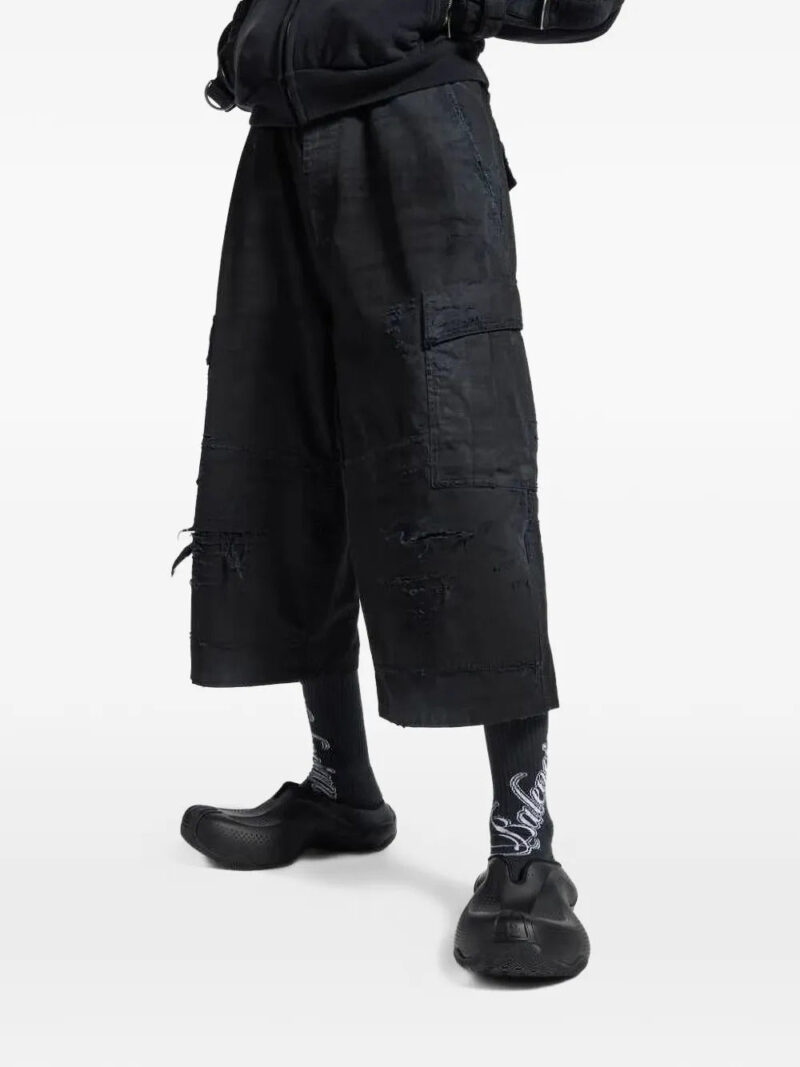 Balenciaga  cropped cargo-pocket trousers