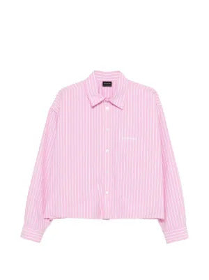 Balenciaga  striped-pattern shirt