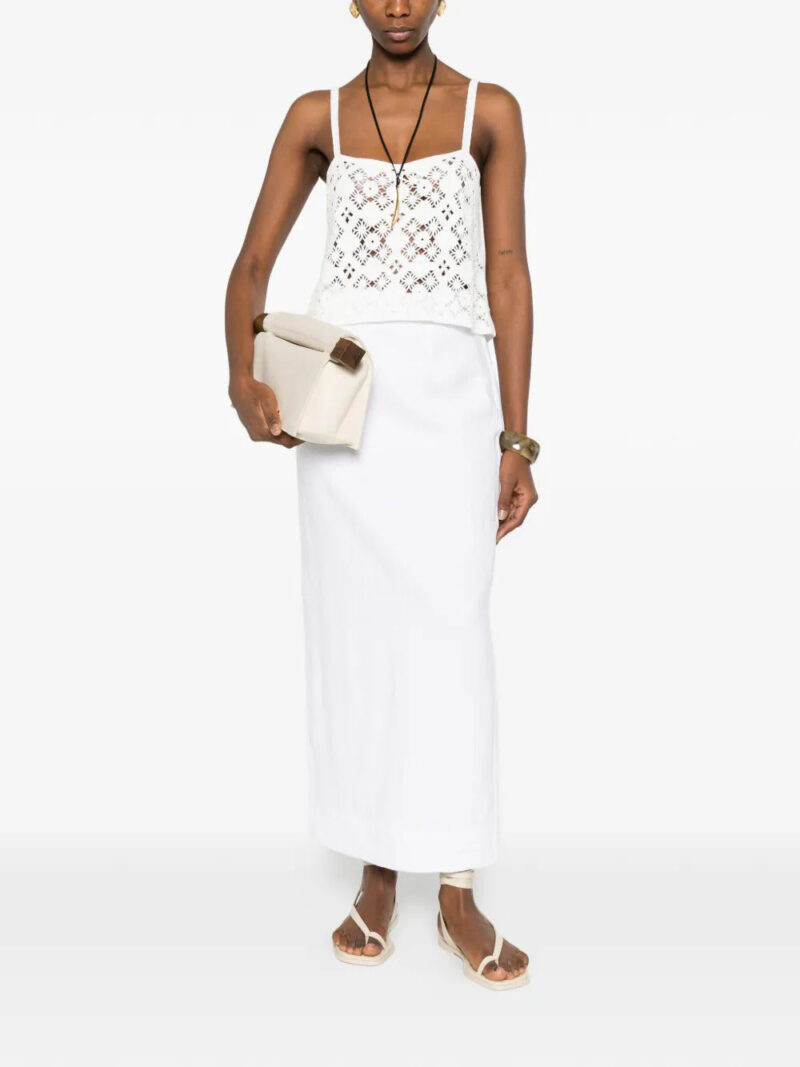 BOMPARD  crochet openwork top