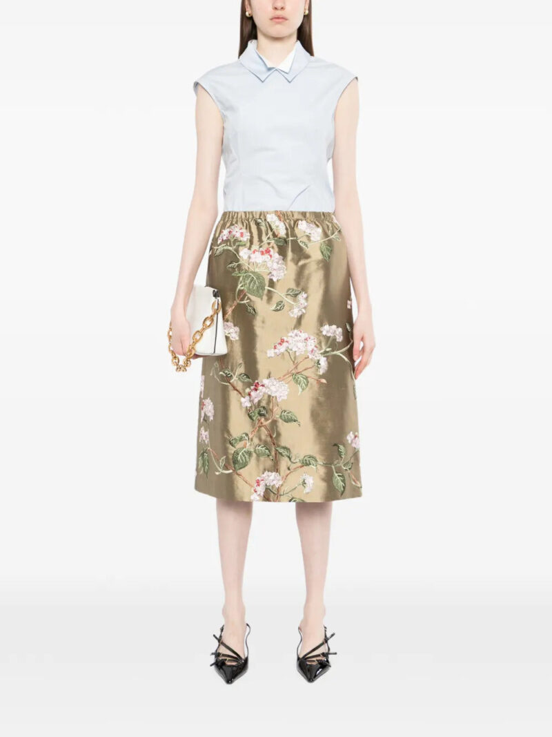 AO YES  collared sleeveless blouse