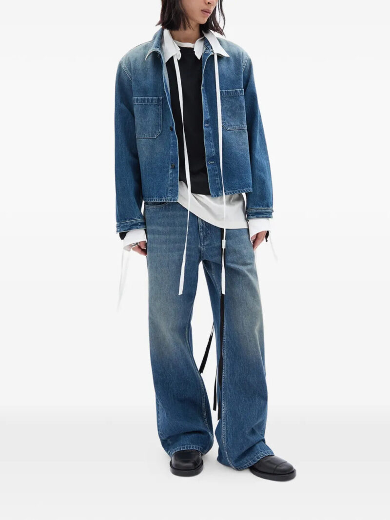 Ann Demeulemeester  Juel boxy-fit denim shirt