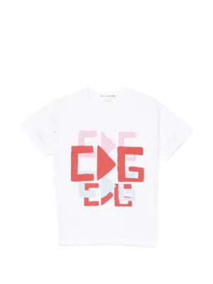 Comme Des Garçons Girl graphic round neck T-shirt
