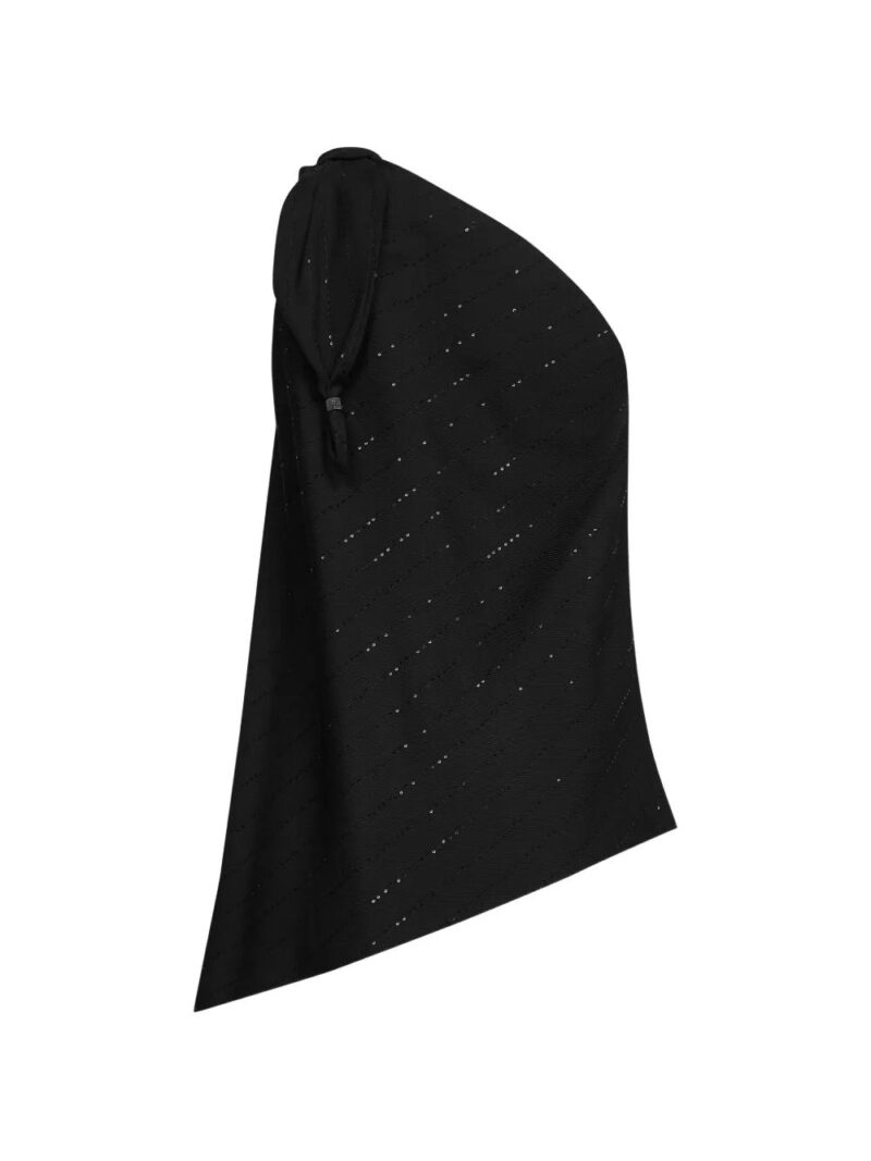 Brunello Cucinelli sequin-embellished asymmetric blouse