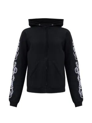 Balenciaga Ele's cursive-lettering hoodie
