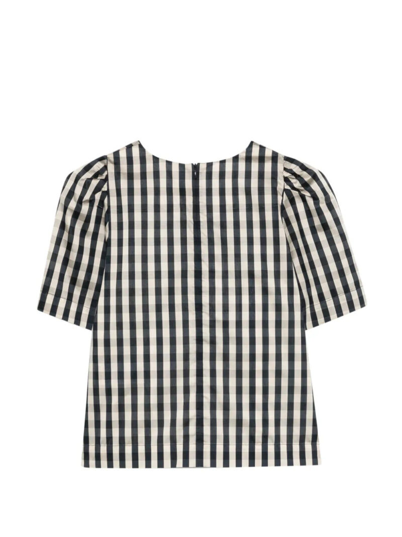 Baum Und Pferdgarten  Minu beaded gingham top