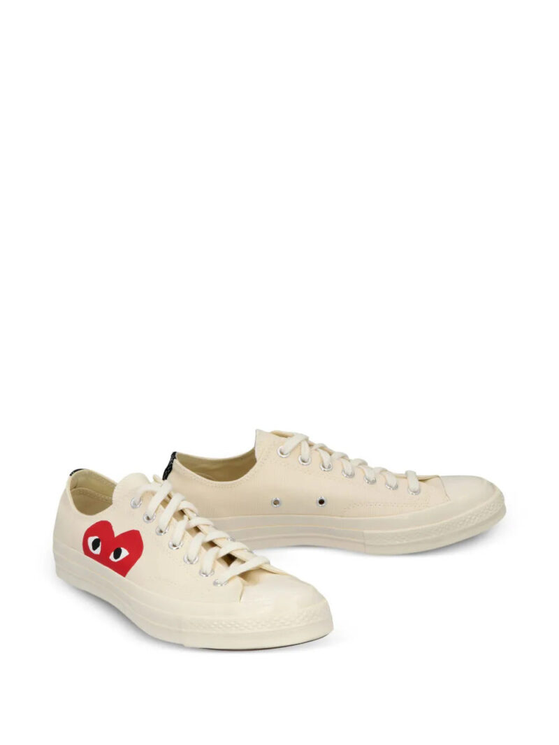 Comme Des Garçons  x Converse Play Chuck Taylor'70 print cap-toe sneakers