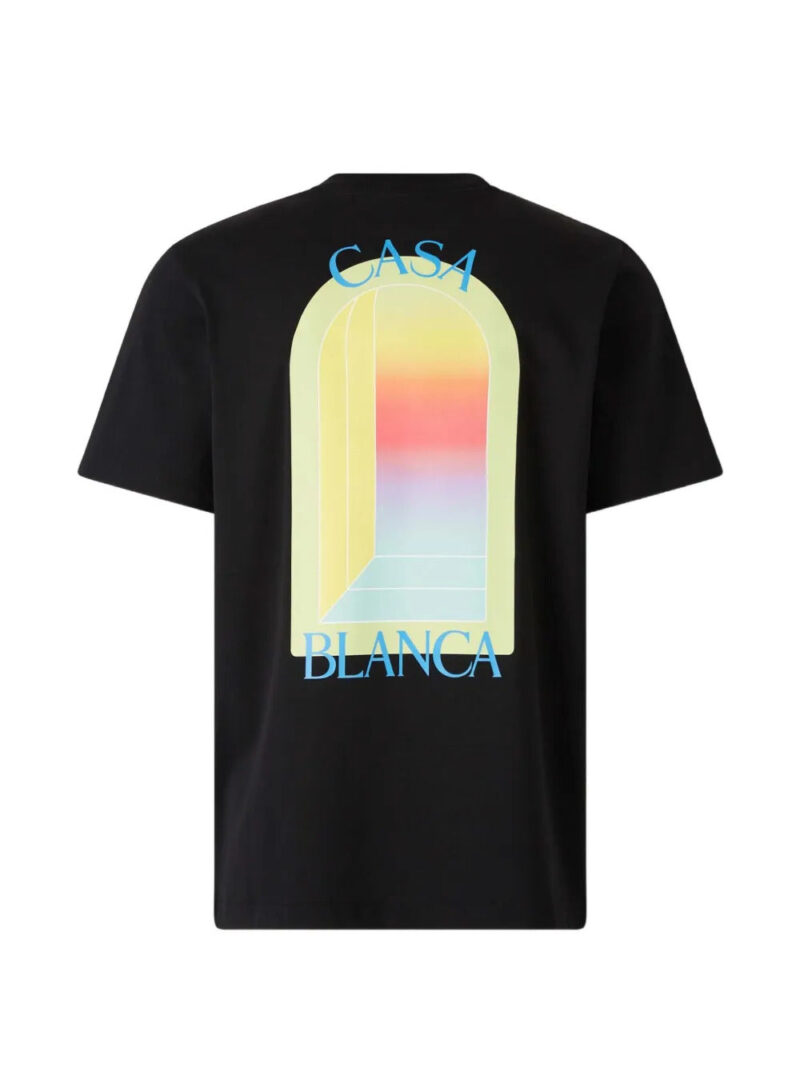 Casablanca graphic-print short-sleeve T-shirt