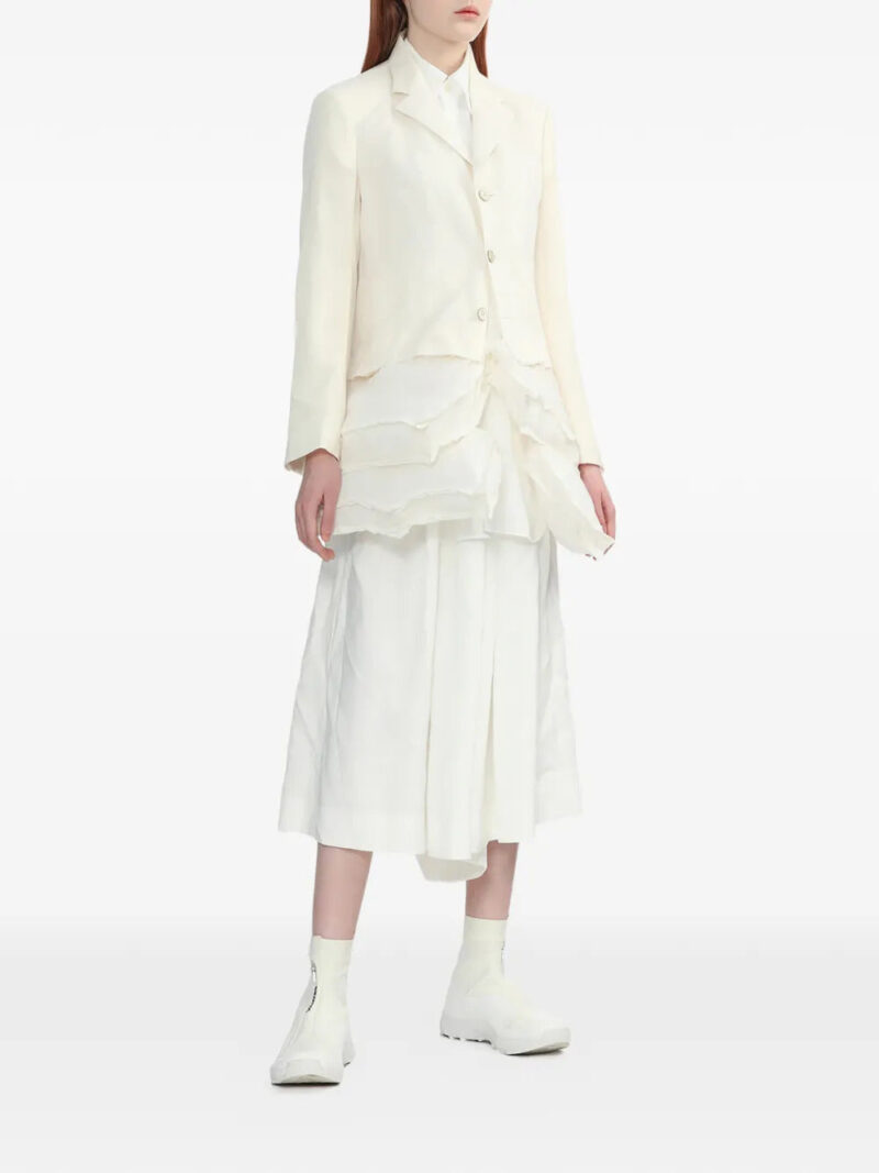 Comme Des Garçons chest-pocket collared mini dress