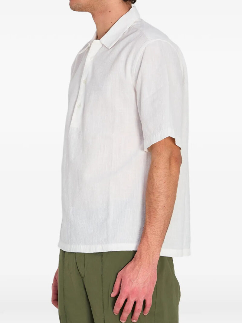 Barena Mola Lanchin crinkled short-sleeved shirt