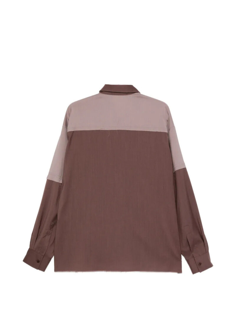 Costumein  colour-block pocket shirt