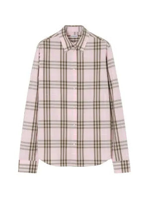 Burberry checked-pattern shirt