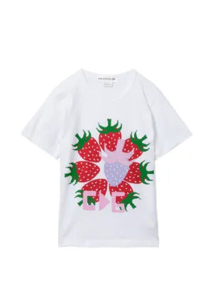 Comme Des Garçons Girl strawberry print T-shirt