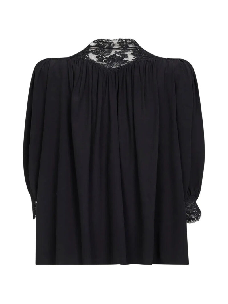 Chloé lace V-neck shirt