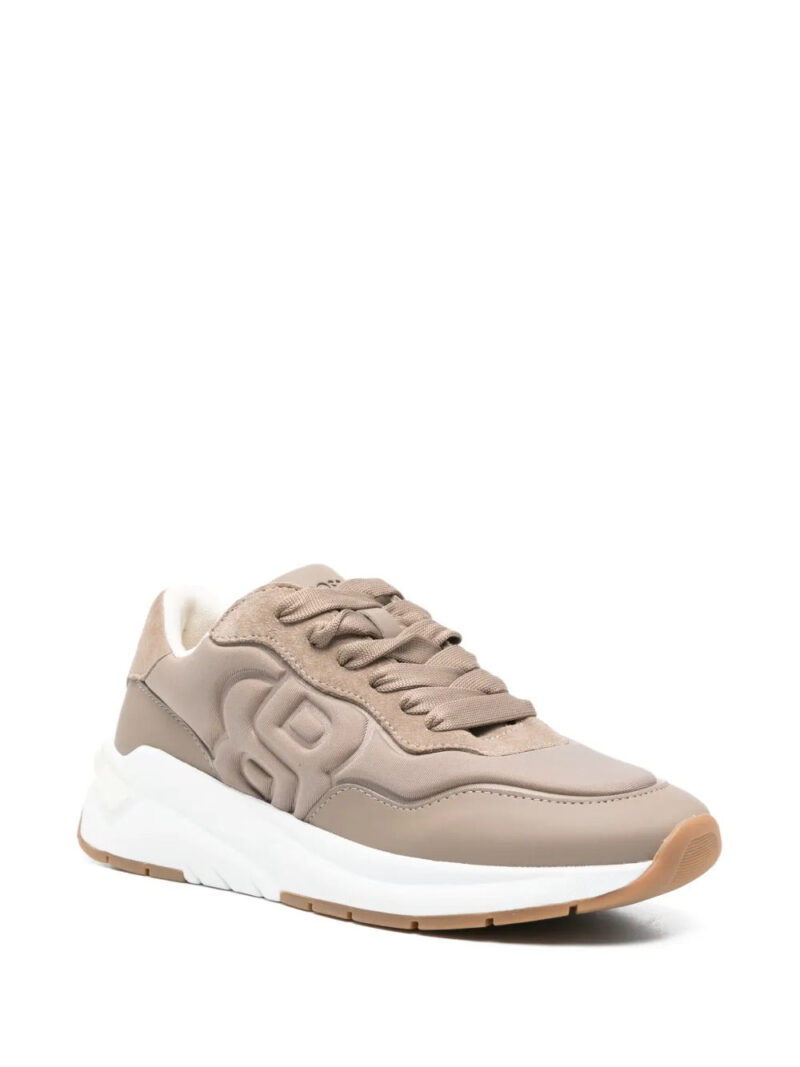 BOSS embossed sneakers