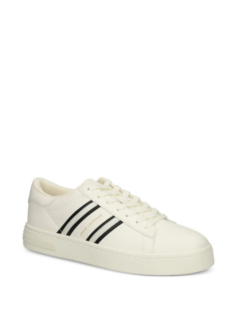 Armani Exchange  stripe-detail sneakers