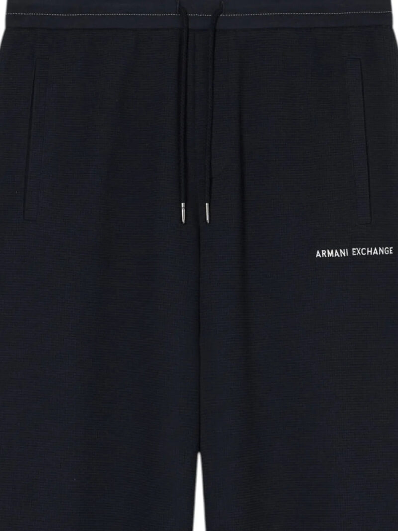Armani Exchange  drawstring-fastening track pants