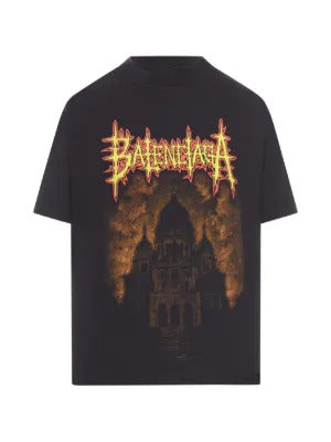Balenciaga  Sacré Cœur distressed T-shirt
