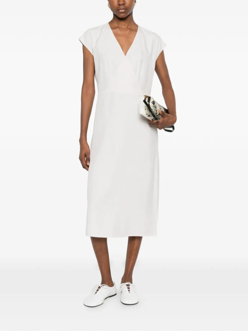 Calvin Klein  V-neck midi dress